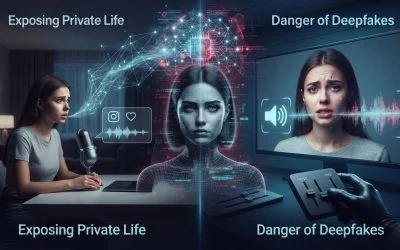 Clonación de voz y deepfakes con IA: El peligro de exponer la vida privada en internet