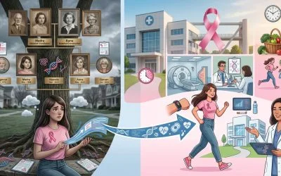 Heredar el riesgo de cáncer de mamas no es sinónimo de llegar al diagnóstico
