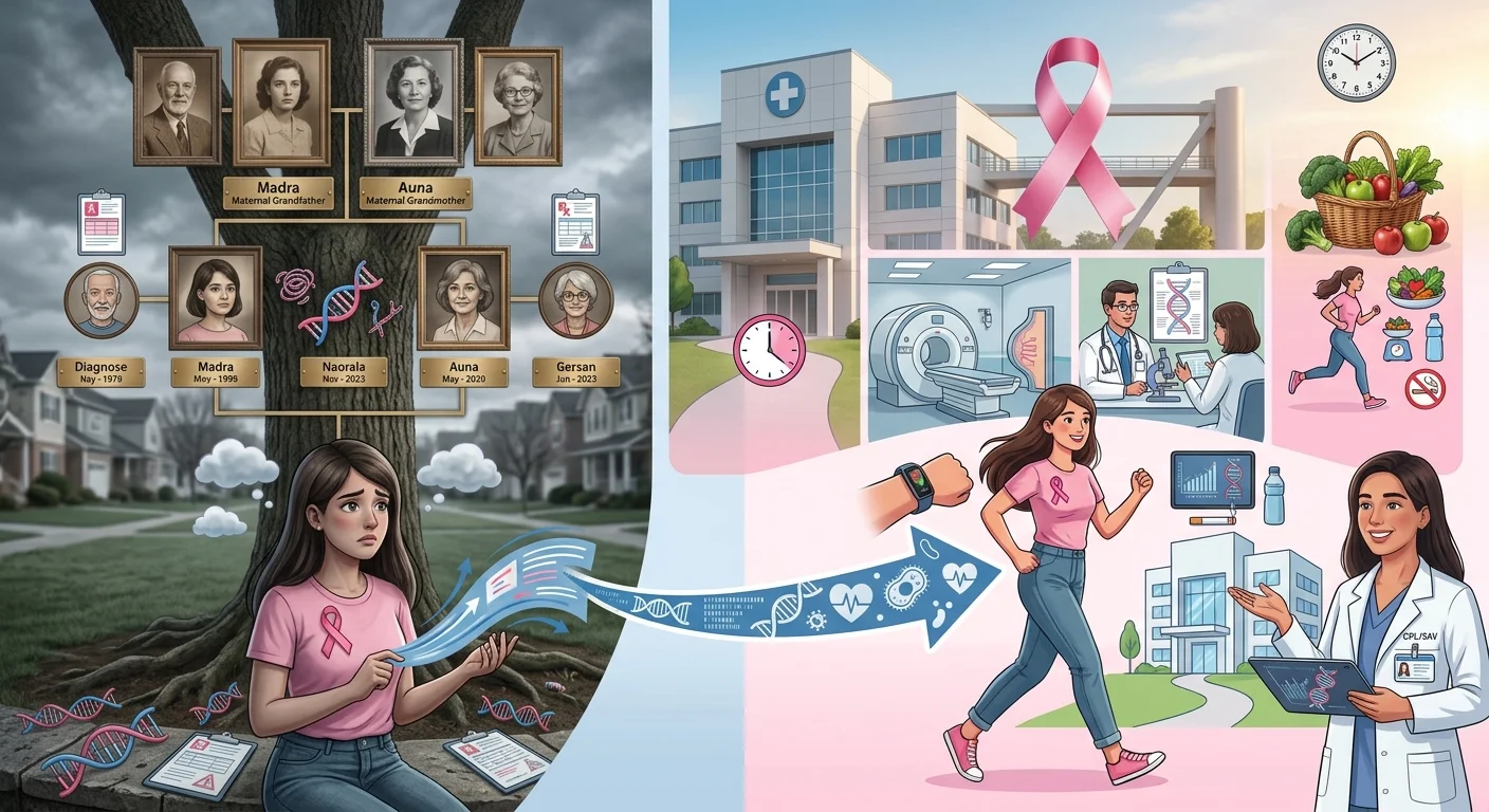 Heredar el riesgo -de cáncer de mamas- no es sinónimo de llegar al -diagnóstico SAV