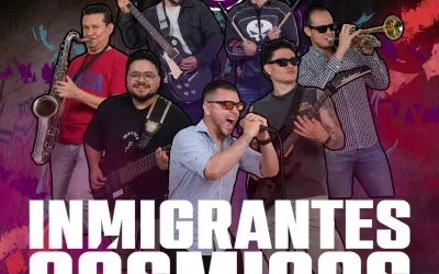 La banda mexicana Inmigrantes Cósmicos presenta 'Aterrizaje en vivo desde Villa Corona'