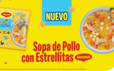 MAGGI® de NESTLÉ ® presenta su nueva Sopa de Pollo con Estrellitas: diversión y sabor para compartir en la mesa