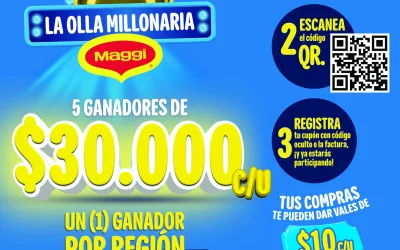 La Olla Millonaria MAGGI® llega a todo el país con un ganador por región y uno especial en La Guaira