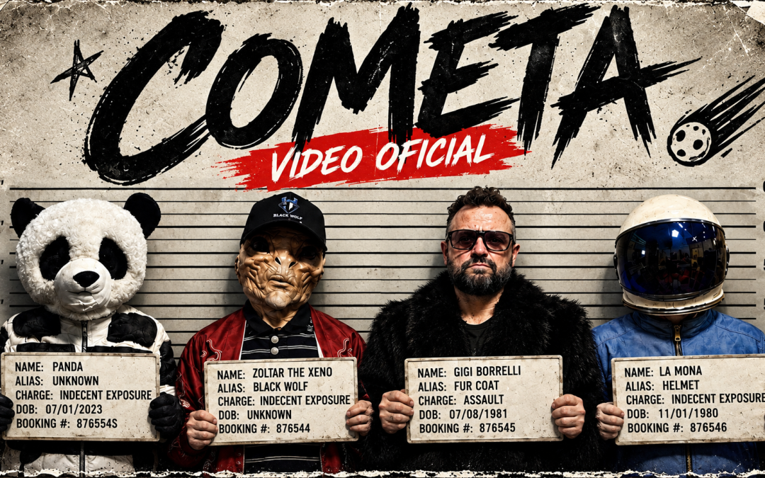 Gigi Borrelli estrena el videoclip oficial de “Cometa”, una historia que inicia de golpe